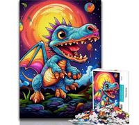 Art Dragon Baby Adult Jigsaws 1000 Pieces Difficult,Challenging To Complete But Fun And Humorous Birthday Present,Gifts,Wall Art (75x50cm)