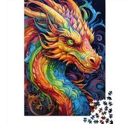 Art Dragon Puzzles for Adults 1000 Piece Puzzle for Teenager Age 12 Years Up Christmas Eve Gifts 1000pcs (75x50cm)