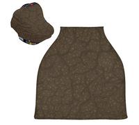 Art Drak Earth Stretchy Baby Car Seat Cover,Canopy Nursing Covers,Soft Breathable Windproof Scarf Changepad for Winter Infant Breastfeeding Boys