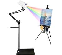 Art Drawing Projector for Tracing and Painting, Portable with Adjustable Focus and Image Size, Edge Deformity Correction for Desktop Wall Canvas Projection