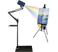 Art Drawing Projector for Tracing and Painting, Portable with Adjustable Focus and Image Size, Edge Deformity Correction for Desktop Wall Canvas Projection