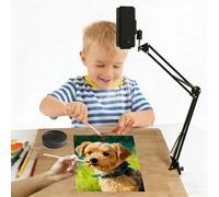 Art Drawing Projector Lamp, Smart Sketcher Projectors for Kids Adults, Projectionsize:18cm-200cm, 640x480 Resolution, Draw Tracing Board DIY Sketch Tools, for Desktop Canvas/Wall, Painting