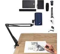 Art Drawing Projector, Portable Drawing Projector, Smart Sketcher Projectors Sketching Tool, Support USB/Smartphone, Remote Control, for Desktop Canvas/Wall, Painting(Blue)