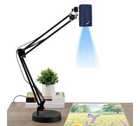 Art Drawing Projector, Portable Smart Art Projector for Tracing with Adjustable Focus and Image Size, Wi-fi and USB Connectivity, Projectors Lamp for Artists Hobbyists white 1.95m