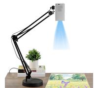 Art Drawing Projector, Portable Smart Art Projector for Tracing with Adjustable Focus and Image Size, Wi-fi and USB Connectivity, Projectors Lamp for Artists Hobbyists white 1.95m