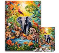 Art Elephant 1000Pc Adults Jigsaw Puzzle cardboard Puzzles Challenging Brain Teaser for Teenagers, Family Game Night Fun 26X38CM/10.23x14.96inch