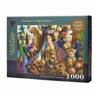 Art & Fable Puzzle Company The Tamer by Olga Suvorova 1000 Piece Fine Artwork Premium Adult Jigsaw Puzzle