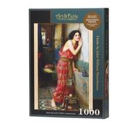 Art & Fable Puzzle Company Thisbe by John William Waterhouse 1000 Piece Fine Artwork Premium Adult Jigsaw Puzzle - Perfect for Game Nights, Gifting, and Family Fun