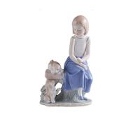 Art Figure Decorations, Lady Flower Basket Porcelain Statues,Ceramic Girls Sculpture Pottery Home Decor, Collectible Great Gift Crafts, Ornaments For Home Party