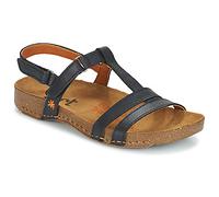 Art Flat sandals I BREATHE in Black 7