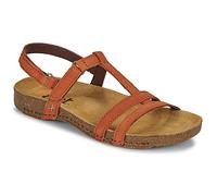 Art Flat sandals I BREATHE in Brown 4