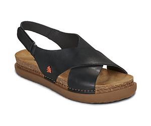 Art Flat sandals RHODES in Black 3.5