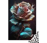 Art Flowers Puzzle for Teenagers 1000 Pieces Puzzle Brain Teaser Puzzles For Adults 1000pcs (38x26cm)