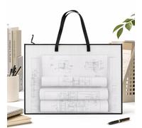 Art Folder, A1 Art Portfolio Case for Artwork Storage and Transportation, Professional Portfolio Presentation Solution, A1 Sized Portfolio Organisation for Artists and Office Workers