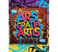 Art for Arts Sake Sketch Book: Large 8.5x11 Sketchbook with Street Art Cover Design