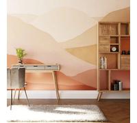 Art For The Home Beyond The Horizon Blush Print To Order Fixed Size Mural