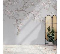 Art For The Home Blossom Trail Purple Print To Order Fixed Size Mural