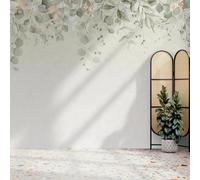 Art For The Home Botanical Cascade Sage Print To Order Fixed Size Mural