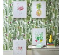 Art for the Home Cactus Craze Canvas Wall Art - 40x50cm