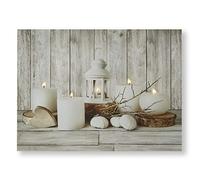 Art For The Home Coastal Treasures LED Printed Canvas