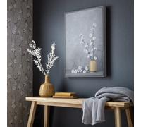 Art for the Home Cotton Flower Sprigs Framed Printed Canvas Floral Wall Art