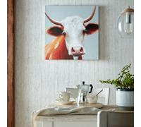 Art for the Home Daisy Printed Animal Canvas Wall Art