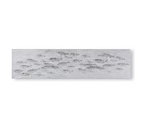 Art For The Home Fish Tales Hand painted Canvas - Grey Wall art - Hand Painted Fish Tales Landscape design - Feature design - Smooth texture - Cover for small cracks