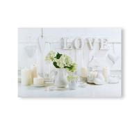 Art for the Home Hearts & Love Led Printed Canvas Wall Art