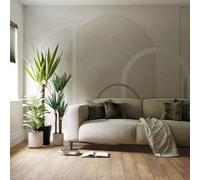 Art For The Home Linear Arch Grey Print To Order Fixed Size Mural