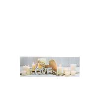 Art For The Home Love Led Canvas Print