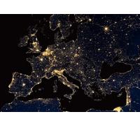 Art for the home Mural Europe by Night Mural 126260FXST