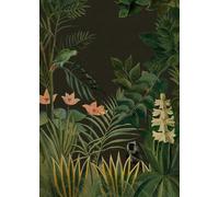 Art For The Home Jungle Green Mural | Size 2m X 2.8m | Leaf | Print to Order | Eco-Friendly | Supplied as a Wallpaper roll