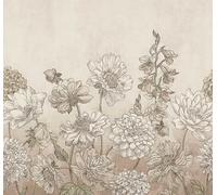 Art for the home Mural Muted Floral Mural 126341FXST
