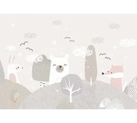 Art for the home Mural Scandi Animals Mural 127268FXST
