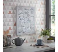 Art for the Home Room For A Brew Printed Canvas Typography Wall Art