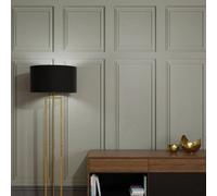 Superfresco Easy Stately Panel Grey Print To Order Fixed Size Mural | Wallpaper Roll