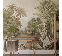 Art For The Home Vintage Jungle Mono Print To Order Fixed Size Mural