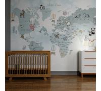 Art For The Home Whole Wide World Blue Print To Order Fixed Size Mural