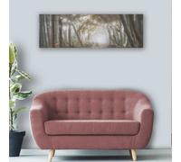 Art for the Home Woodland Wander Led Printed Canvas Forest Landscape Wall Art