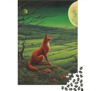 Art Fox 1000 Pieces Paper Puzzles for Adults Jigsaw Puzzles Educational Game Challenge Toy 1000pcs (38x26cm)