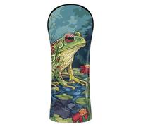 Art Frog A River Golf Head Covers Pu Leather with Interchangeable No. Tags Designed to Fit All Woods and Drivers 1pcs