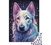 Art Galaxy Dogs Puzzle Unique Home Decor Paper Rectangular Jigsaw Puzzle for Adults Teen 1000pcs (38x26cm)