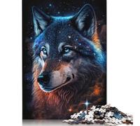 Art Galaxy Wolf Puzzle Toy Educational Game Premium Cardboard Jigsaw Puzzle for Adult Children 1000pcs (75x50cm)
