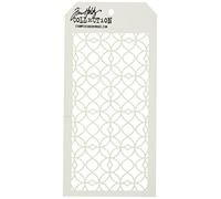 Art Gone Wild Plastic Tim Holtz Latticework Stencil,11.19 x 4.5 x 0.05