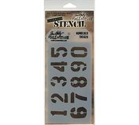 Art Gone Wild Plastic Tim Holtz Numbered Stencil