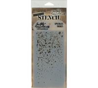 Art Gone Wild Plastic Tim Holtz Speckles Stencil