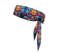 Art Graffiti Fox Sports headband for outdoor running, mountain climbing and cycling forehead protection