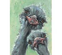 Art Group AFWDC92764 The Louise Brown (The Twits) Canvas Print, Wood, Multi-Colour, 30 x 40 x 1.3 cm