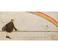 Art Group AFWDC93025 The Sam Toft I Would Wait My Whole Life For You Canvas Print, Cotton, Multi-Colour, 1.8 x 50 x 100 cm