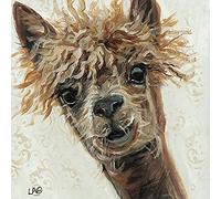 Art Group AFWDC95754 The Louise Brown Bad Hair Day Canvas Print, Cotton, Multi-Colour, 1.8 x 40 x 40 cm